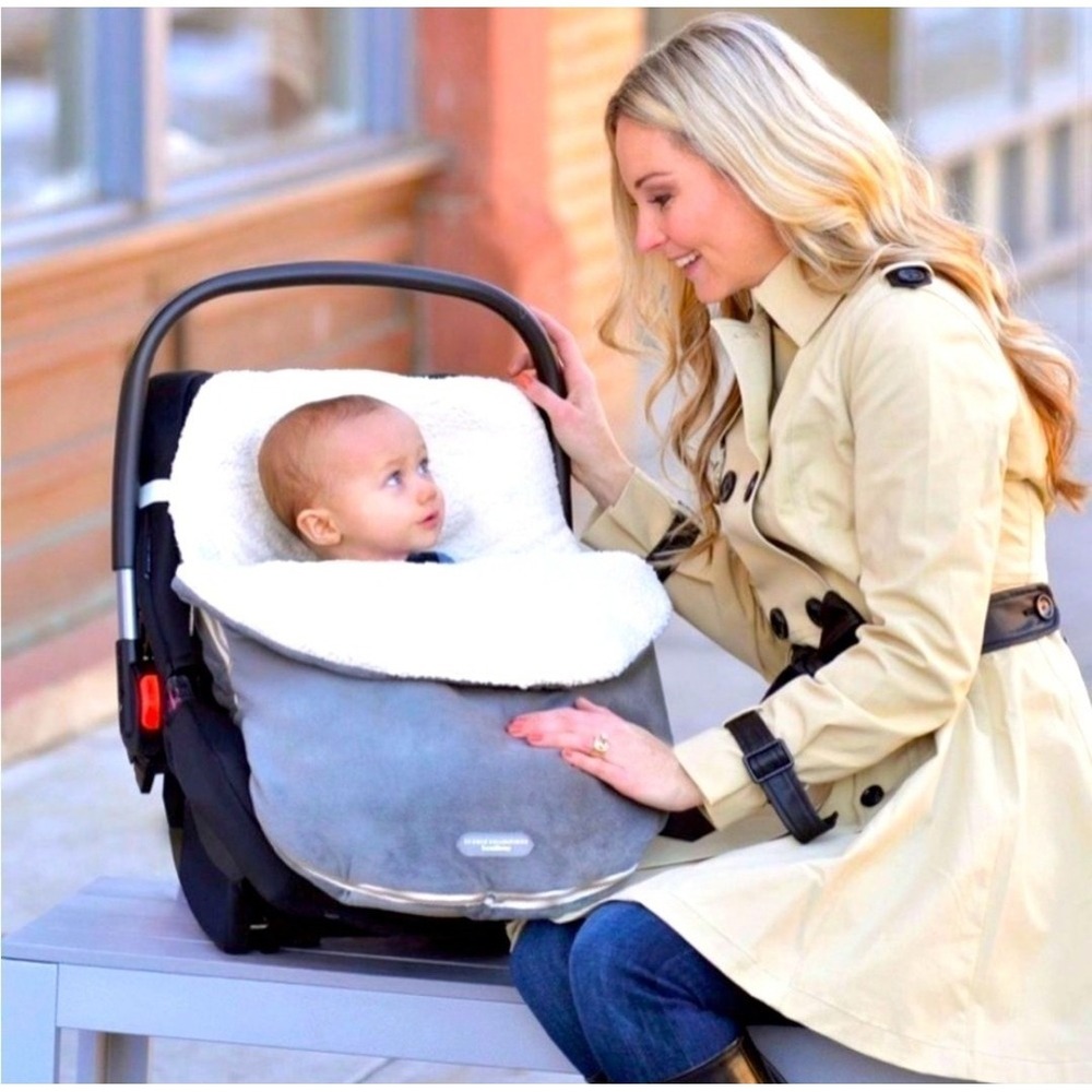 JJ Cole Infant Fleece Lined Car Seat Cover